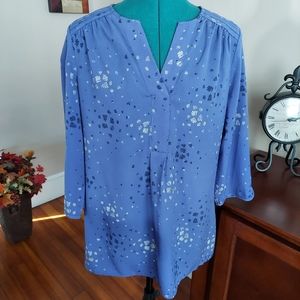 Croft & Barrow Pullover V Neck Tunic